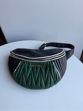 Miu Miu Leather Belt Bag